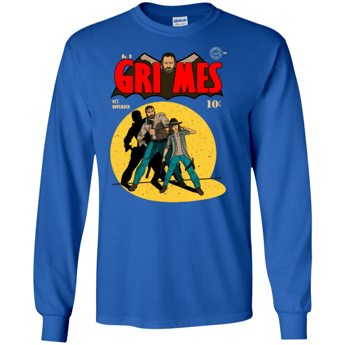 T-Shirts Royal / S Grimes Men's Long Sleeve T-Shirt