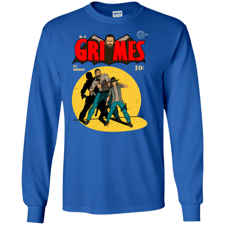 T-Shirts Royal / S Grimes Men's Long Sleeve T-Shirt