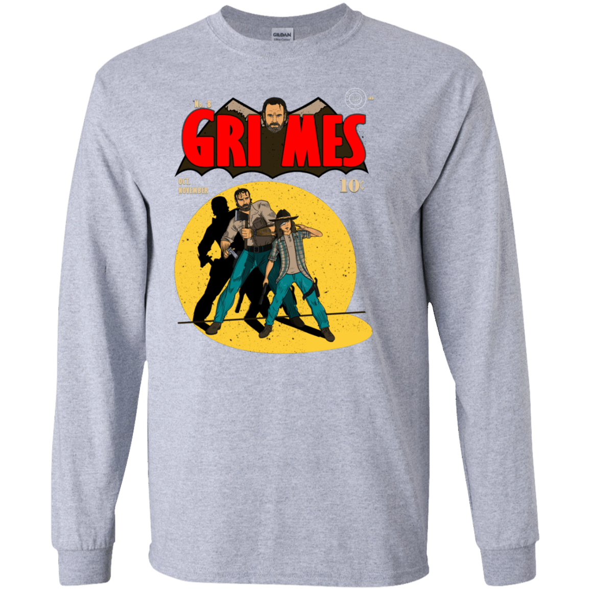 T-Shirts Sport Grey / S Grimes Men's Long Sleeve T-Shirt