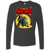 T-Shirts Heavy Metal / S Grimes Men's Premium Long Sleeve