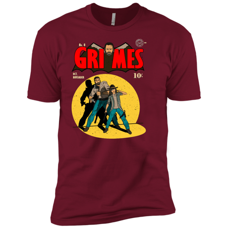 T-Shirts Cardinal / X-Small Grimes Men's Premium T-Shirt