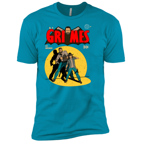 T-Shirts Turquoise / X-Small Grimes Men's Premium T-Shirt
