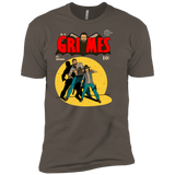 T-Shirts Warm Grey / X-Small Grimes Men's Premium T-Shirt