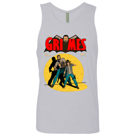 T-Shirts Heather Grey / S Grimes Men's Premium Tank Top