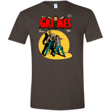 T-Shirts Dark Chocolate / S Grimes Men's Semi-Fitted Softstyle