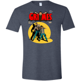 T-Shirts Heather Navy / S Grimes Men's Semi-Fitted Softstyle