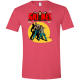 T-Shirts Heather Red / S Grimes Men's Semi-Fitted Softstyle
