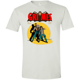 T-Shirts White / X-Small Grimes Men's Semi-Fitted Softstyle