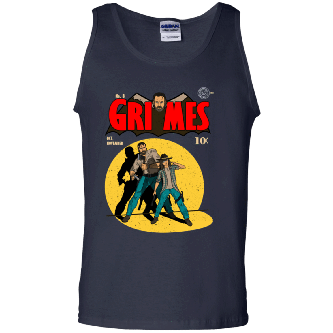 T-Shirts Navy / S Grimes Men's Tank Top