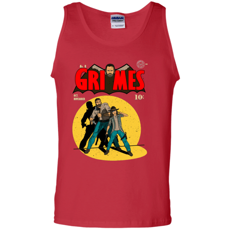 T-Shirts Red / S Grimes Men's Tank Top