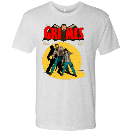 T-Shirts Heather White / S Grimes Men's Triblend T-Shirt