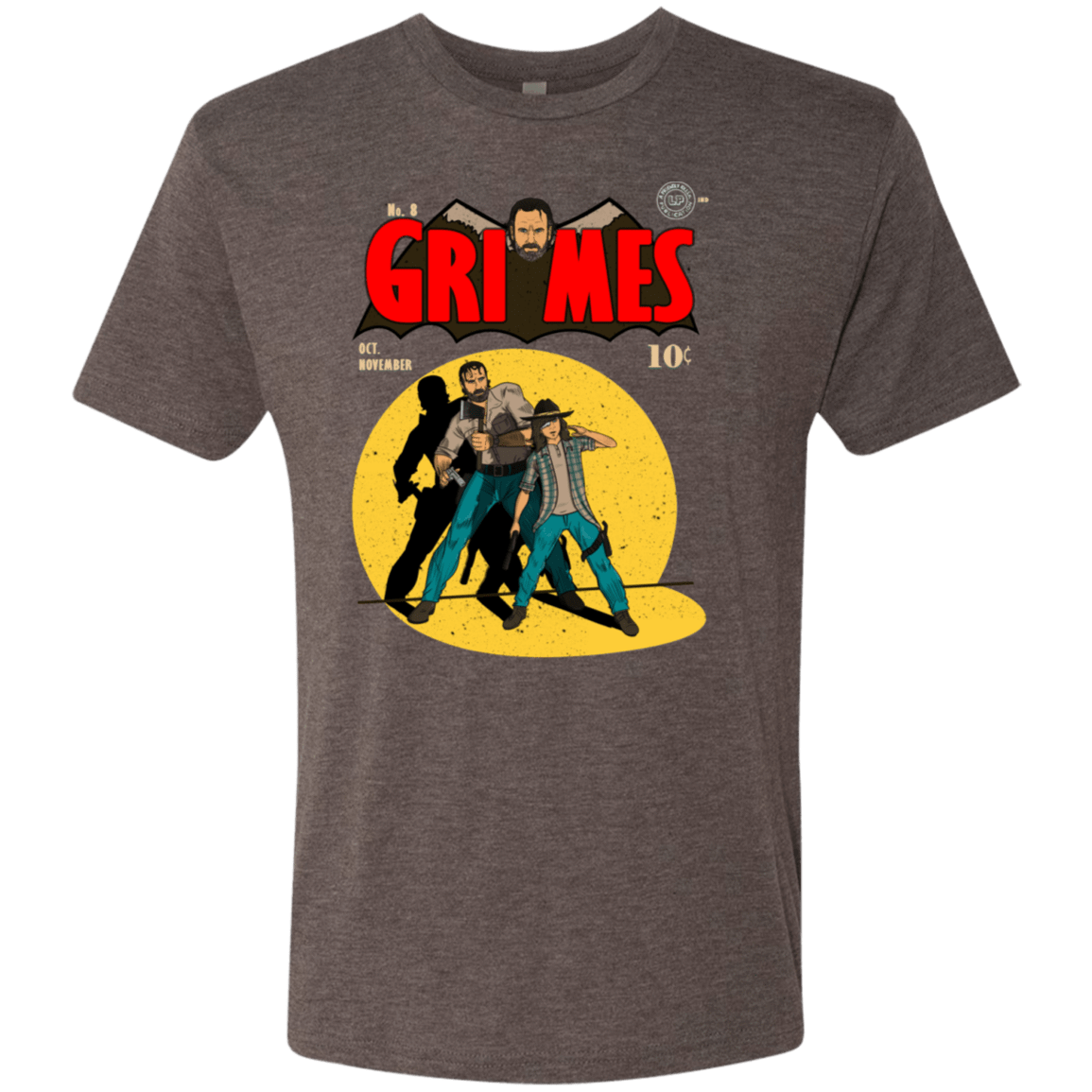 T-Shirts Macchiato / S Grimes Men's Triblend T-Shirt