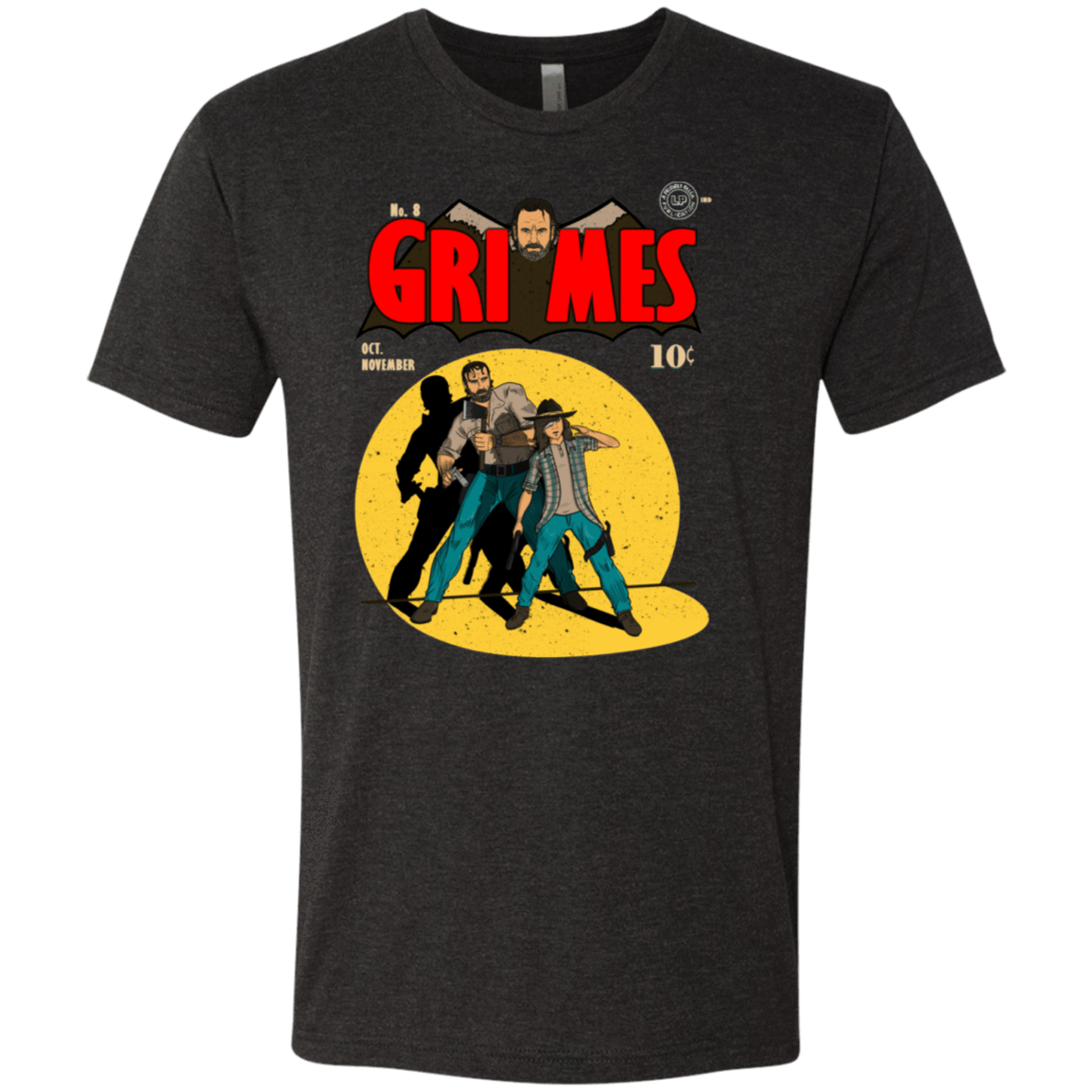 T-Shirts Vintage Black / S Grimes Men's Triblend T-Shirt