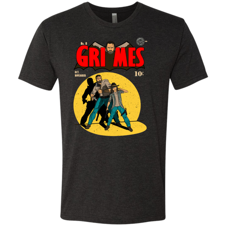 T-Shirts Vintage Black / S Grimes Men's Triblend T-Shirt