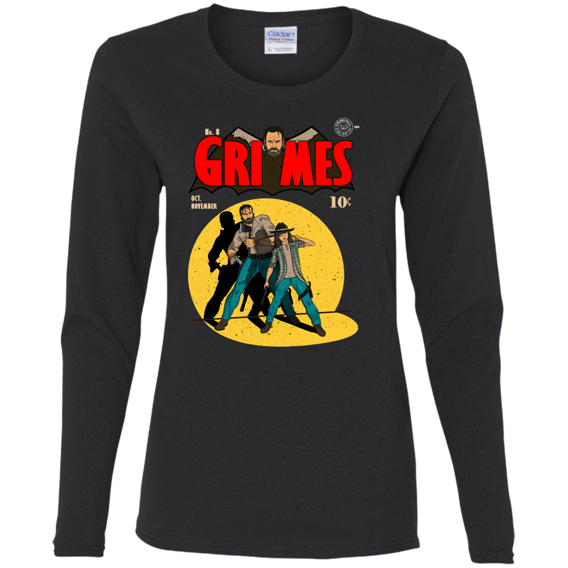 T-Shirts Black / S Grimes Women's Long Sleeve T-Shirt