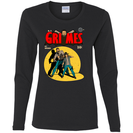 T-Shirts Black / S Grimes Women's Long Sleeve T-Shirt