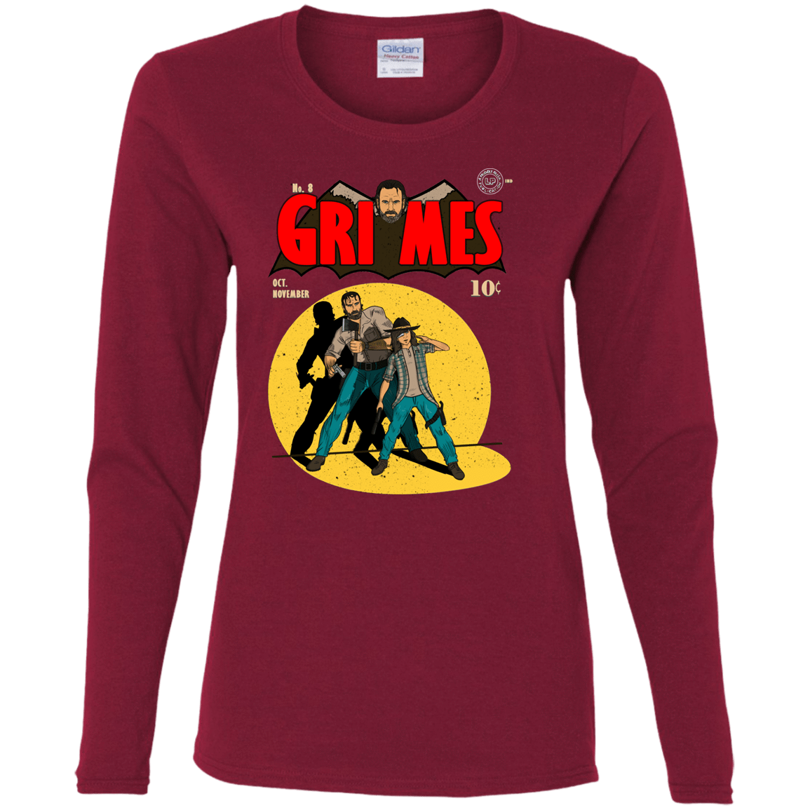 T-Shirts Cardinal / S Grimes Women's Long Sleeve T-Shirt