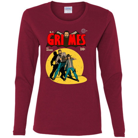 T-Shirts Cardinal / S Grimes Women's Long Sleeve T-Shirt