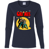 T-Shirts Navy / S Grimes Women's Long Sleeve T-Shirt