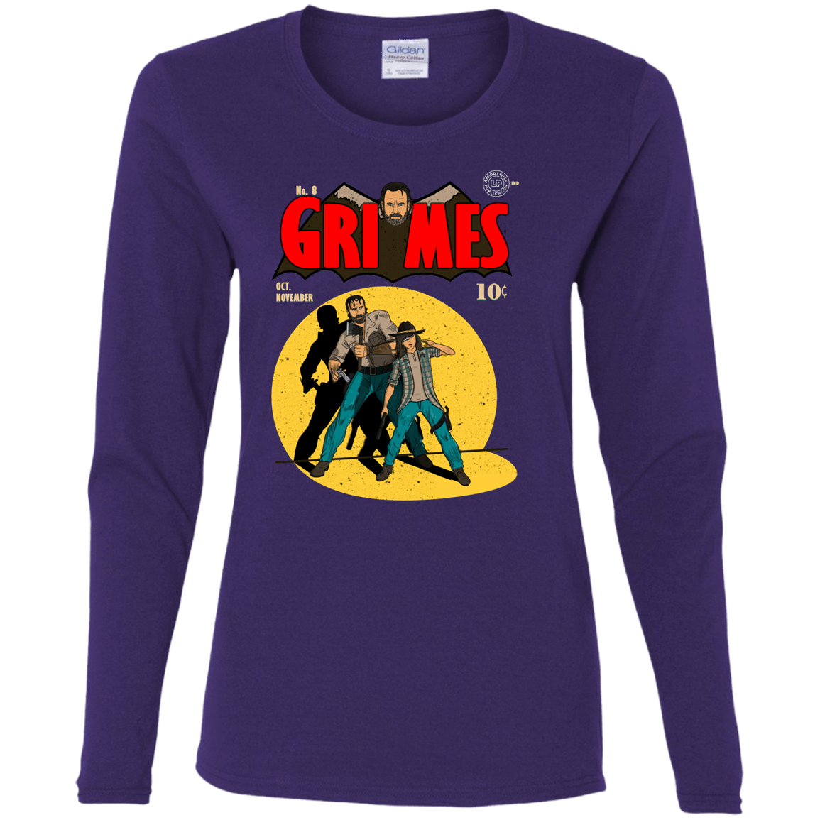 T-Shirts Purple / S Grimes Women's Long Sleeve T-Shirt