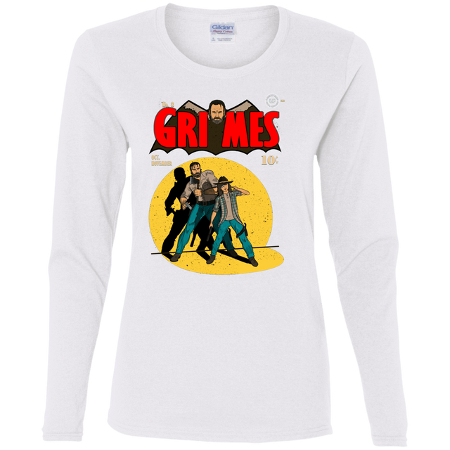 T-Shirts White / S Grimes Women's Long Sleeve T-Shirt