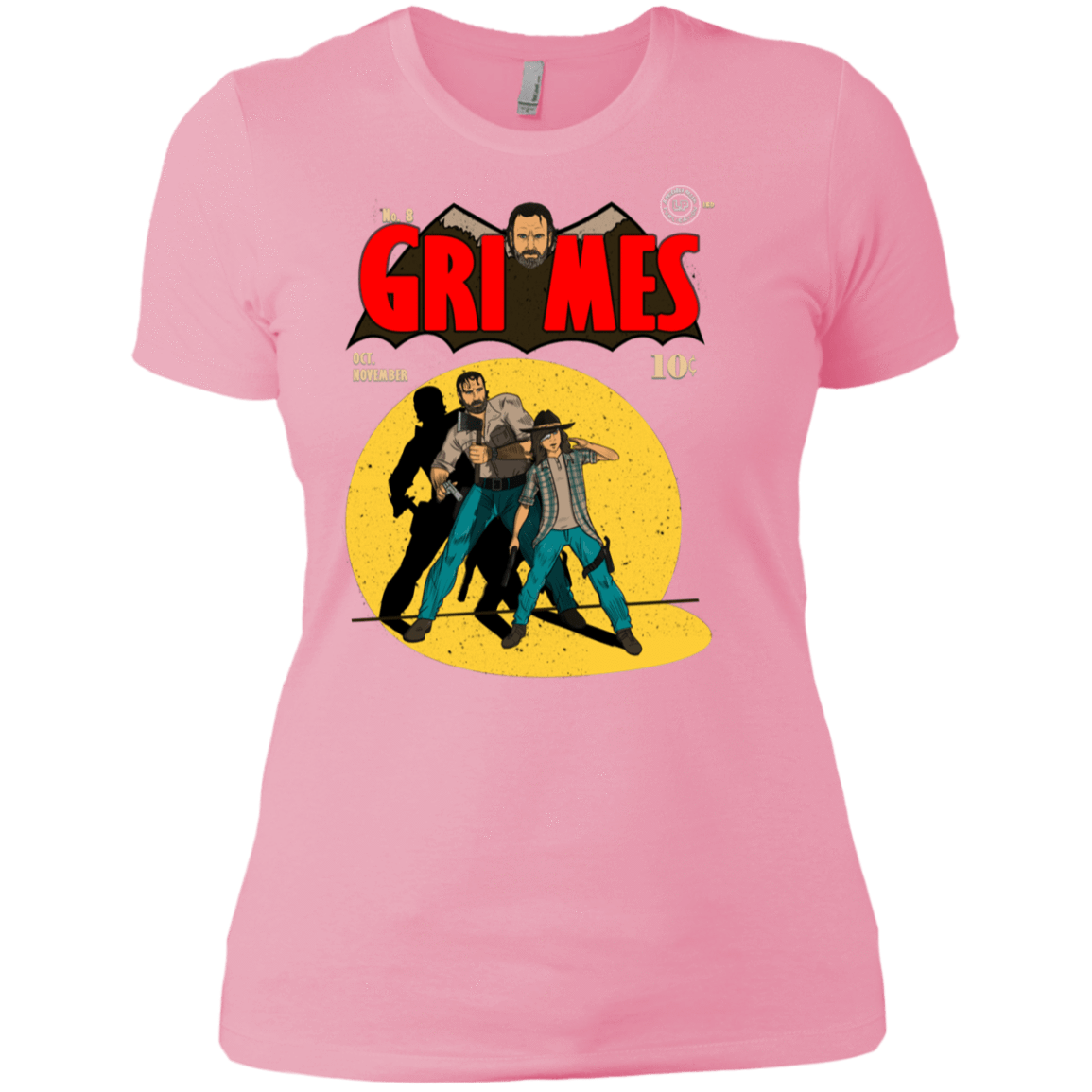 T-Shirts Light Pink / X-Small Grimes Women's Premium T-Shirt