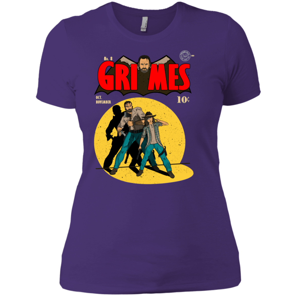 T-Shirts Purple Rush/ / X-Small Grimes Women's Premium T-Shirt