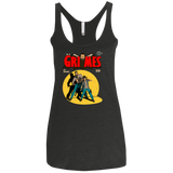 T-Shirts Vintage Black / X-Small Grimes Women's Triblend Racerback Tank