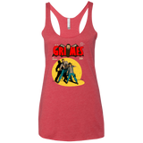 T-Shirts Vintage Red / X-Small Grimes Women's Triblend Racerback Tank