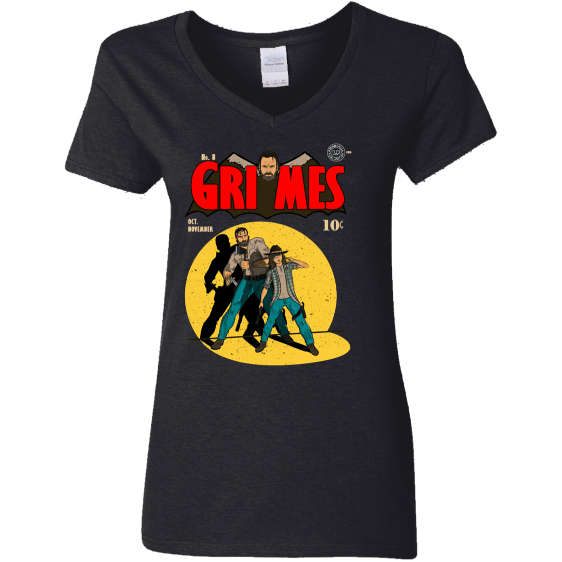 T-Shirts Black / S Grimes Women's V-Neck T-Shirt
