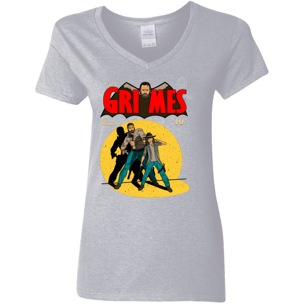 Grimes Women's V-Neck T-Shirt – Pop Up Tee