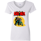 T-Shirts White / S Grimes Women's V-Neck T-Shirt
