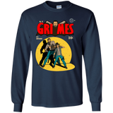 T-Shirts Navy / YS Grimes Youth Long Sleeve T-Shirt