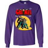 T-Shirts Purple / YS Grimes Youth Long Sleeve T-Shirt