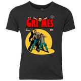 T-Shirts Vintage Black / YXS Grimes Youth Triblend T-Shirt