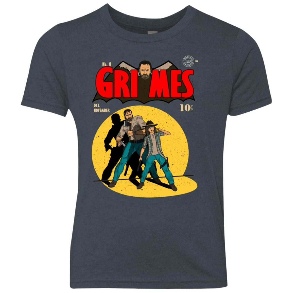 T-Shirts Vintage Navy / YXS Grimes Youth Triblend T-Shirt
