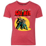T-Shirts Vintage Red / YXS Grimes Youth Triblend T-Shirt