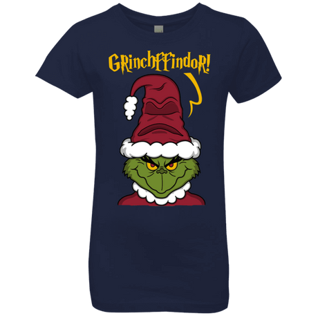 T-Shirts Midnight Navy / YXS Grinchffindor Girls Premium T-Shirt