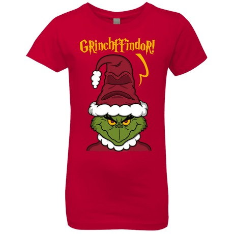 T-Shirts Red / YXS Grinchffindor Girls Premium T-Shirt