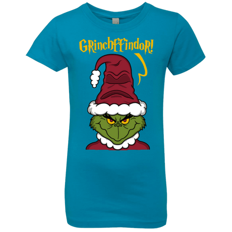 T-Shirts Turquoise / YXS Grinchffindor Girls Premium T-Shirt