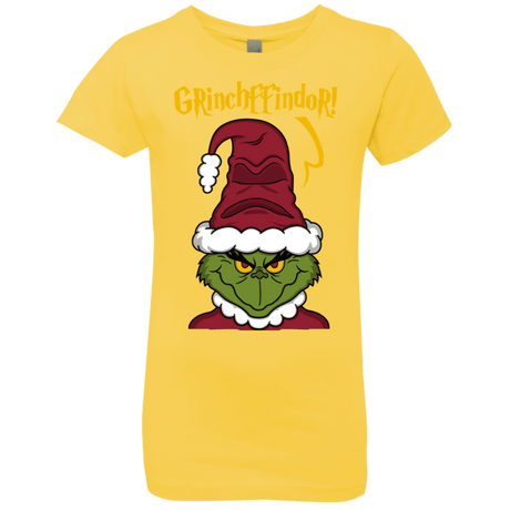 T-Shirts Vibrant Yellow / YXS Grinchffindor Girls Premium T-Shirt