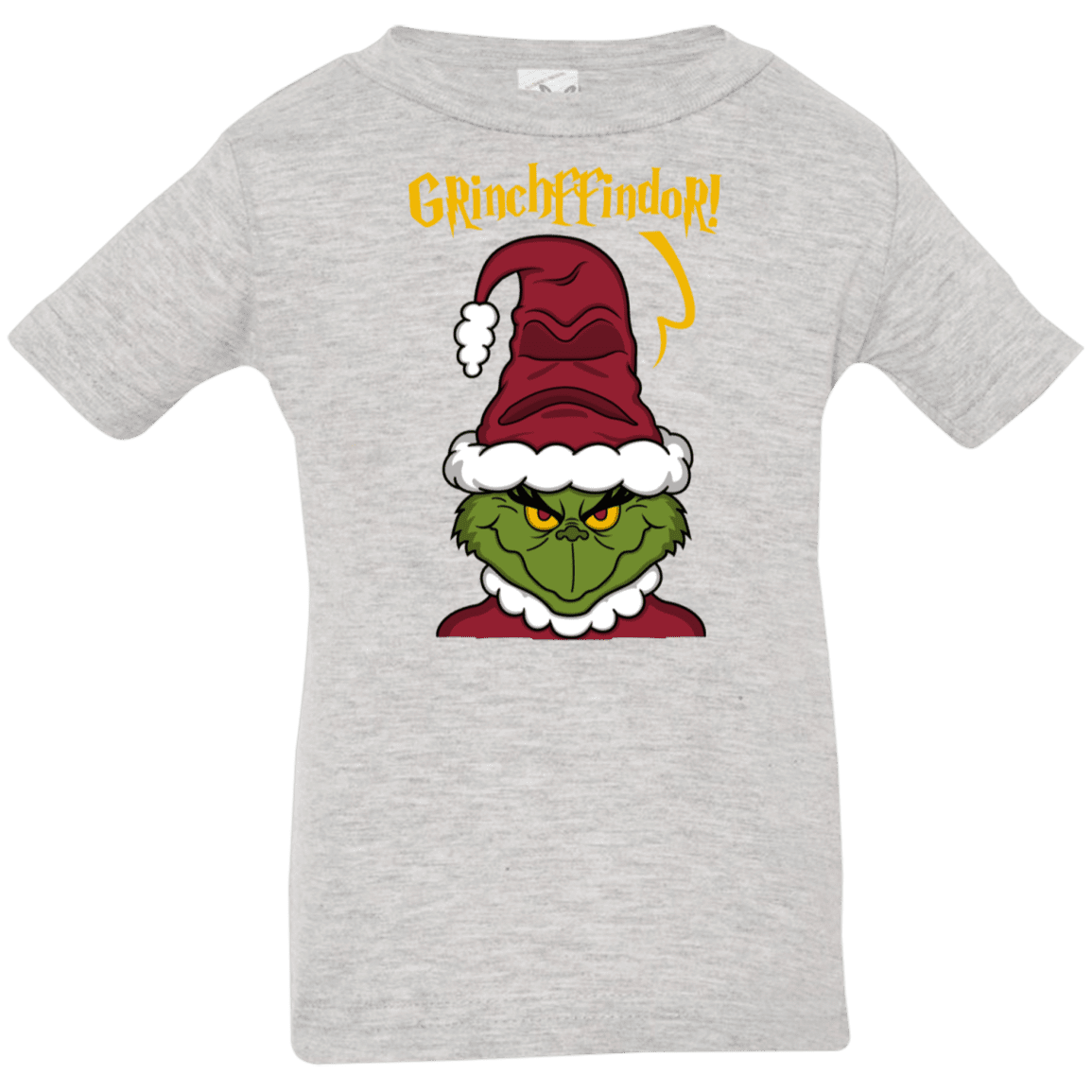 T-Shirts Heather Grey / 6 Months Grinchffindor Infant Premium T-Shirt