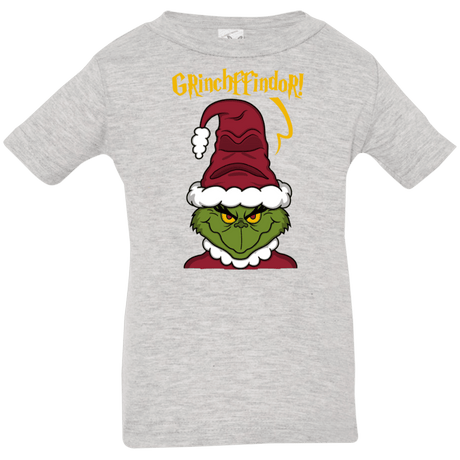 T-Shirts Heather Grey / 6 Months Grinchffindor Infant Premium T-Shirt