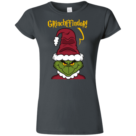 T-Shirts Charcoal / S Grinchffindor Junior Slimmer-Fit T-Shirt