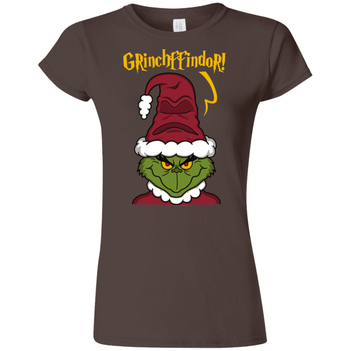 T-Shirts Dark Chocolate / S Grinchffindor Junior Slimmer-Fit T-Shirt