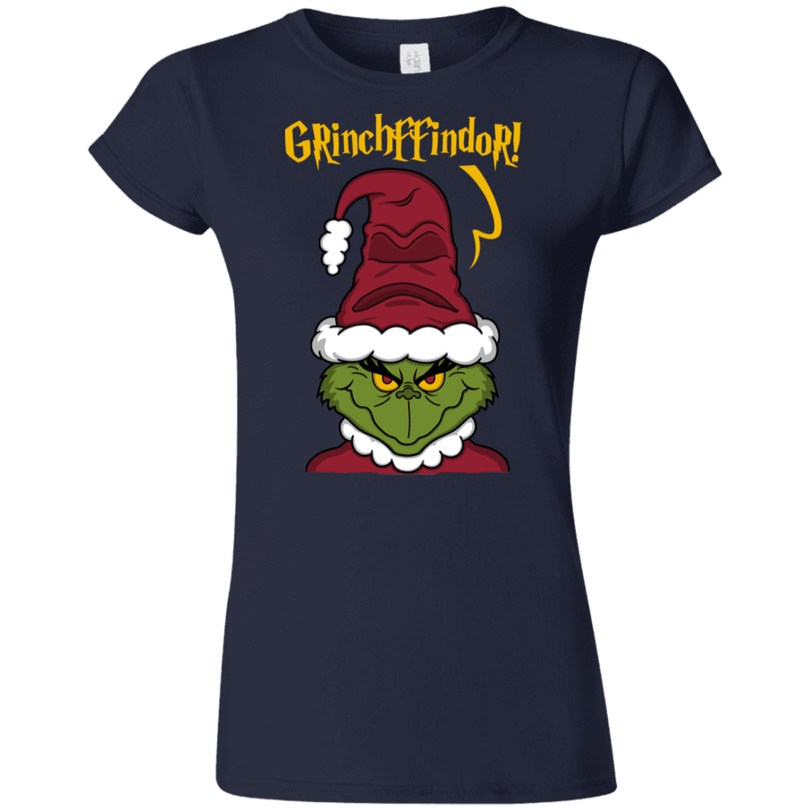 T-Shirts Navy / S Grinchffindor Junior Slimmer-Fit T-Shirt