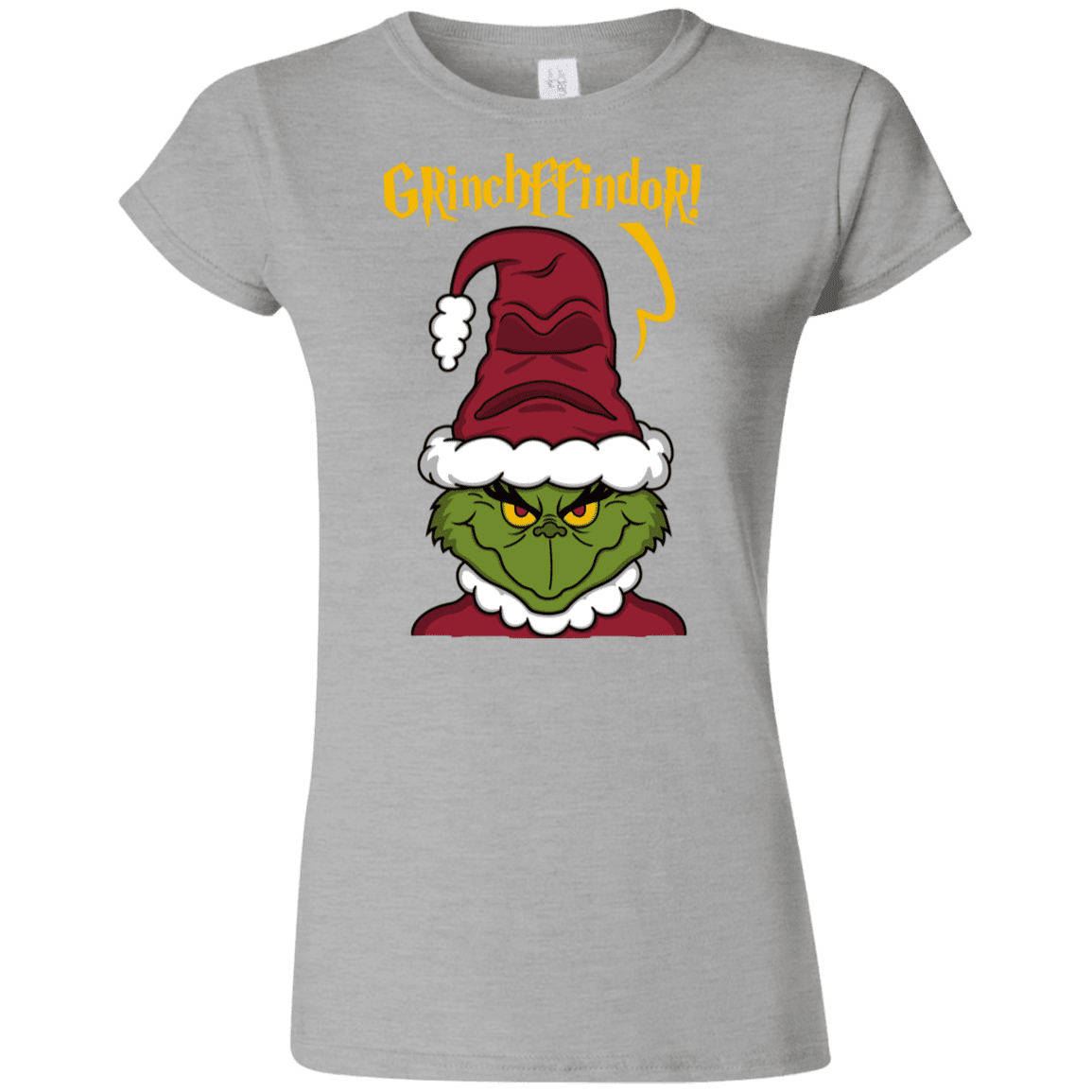 T-Shirts Sport Grey / S Grinchffindor Junior Slimmer-Fit T-Shirt