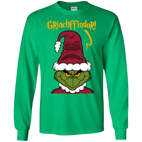 T-Shirts Irish Green / S Grinchffindor Men's Long Sleeve T-Shirt