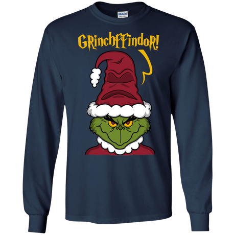 T-Shirts Navy / S Grinchffindor Men's Long Sleeve T-Shirt
