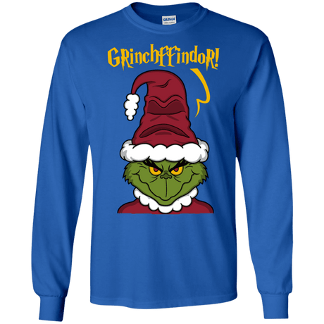 T-Shirts Royal / S Grinchffindor Men's Long Sleeve T-Shirt